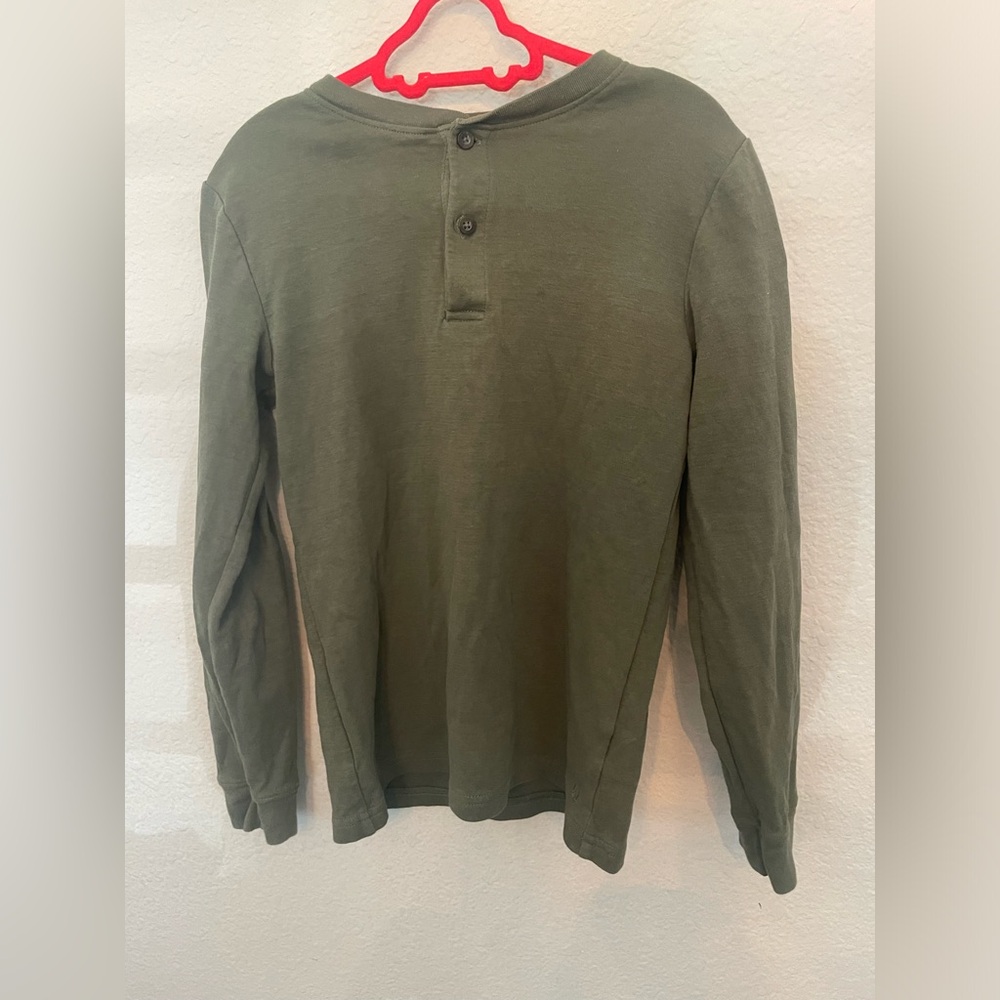 Janie and jack green shirt boys